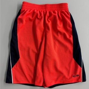 Champion Orange and Black Reversible Athletic Shorts - Youth Size M